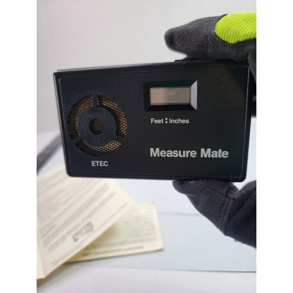 Vintage 1987 ETEC Measure Mate Model R Ultrasonic Distance Measurer Tested - Picture 7 of 16